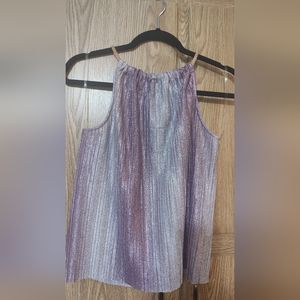 Women's S Sparkly Pink Top